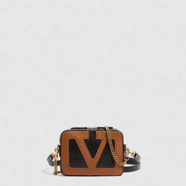 발렌티노 여성 가라바니 비바 슈퍼스타 나파 레더 크로스바디 백 - Valentino Womens Garavani Viva Superstar Nappa Leather Crossbody Bag 