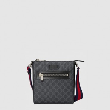 구찌 남성 GG 슈프림 크로스백 - Gucci Mens GG Supreme Crossbody Bag 