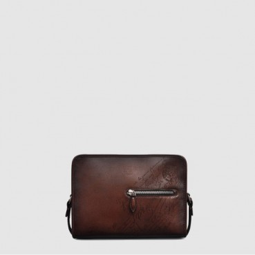 벨루티 남성 레더 메신저 - Berluti Mens Leather Messenger 