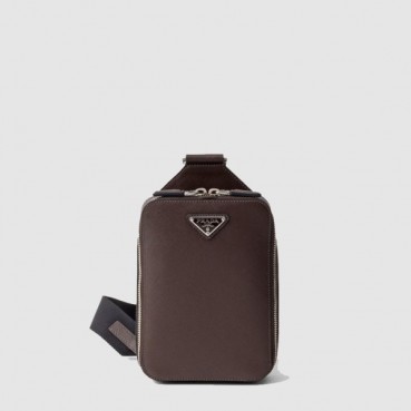프라다 남성 브리크 사피아노 크로스백 2VZ106 - Prada Mens Brick Saffiano Crossbody Bag 