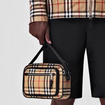 버버리 남성 빈티지 크로스 백 - Burberry Mens Vintage Cross Bag 