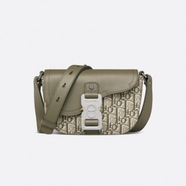 디올 남성 오블리크 그레이 크로스 백 - Dior Mens Oblique Cross Bag 