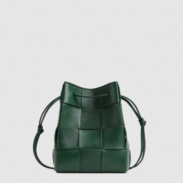 보테가베네타 남/녀 스몰 카세트 크로스바디 버킷 백 - Bottega veneta Unisex Small Cassette Crossbody Bucket Bag 