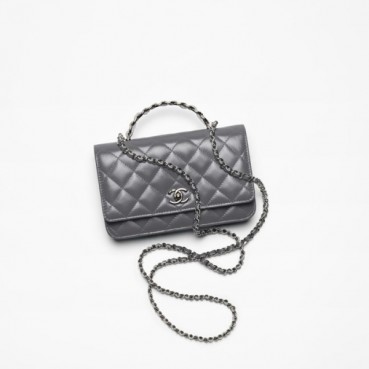 샤넬 여성 그레이 23k Woc 백 - Chanel Womens Gray Woc Bag 
