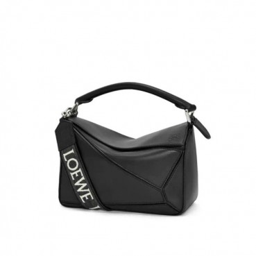 로에베 여성 블랙 퍼즐백 - Loewe Womens Black Puzzle Bag 