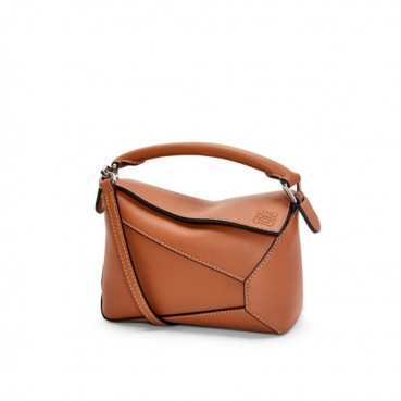 로에베 여성 카멜 퍼즐백 - Loewe Womens Camel Puzzle Bag 