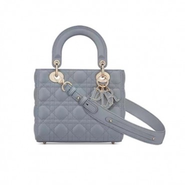 디올 여성 블루 레이디 백 - Dior Womens Blue Lady Bag 