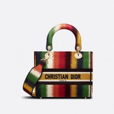 디올 여성 레드 레이디 백 - Dior Womens Red Lady Bag 