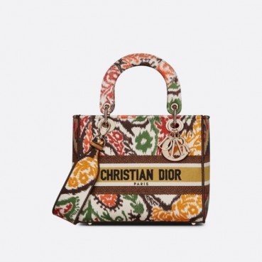 디올 여성 오렌지 레이디 백 - Dior Womens Orange Lady Bag 