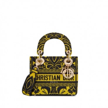 디올 여성 옐로우 레이디 백 - Dior Womens Yellow Lady Bag 