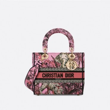 디올 여성 핑크 레이디 백 - Dior Womens Pink Lady Bag 
