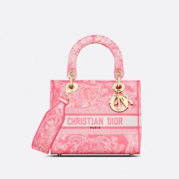 디올 여성 핑크 레이디 백 - Dior Womens Pink Lady Bag 
