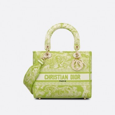 디올 여성 그린 레이디 백 - Dior Womens Green Lady Bag 