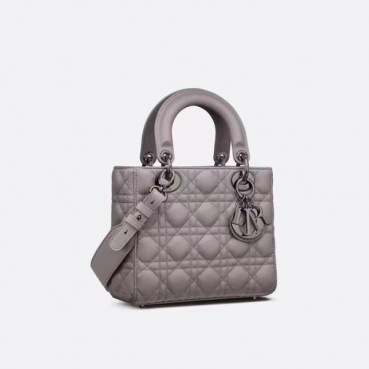 디올 여성 그레이 레이디 백 - Dior Womens Gray Lady Bag 