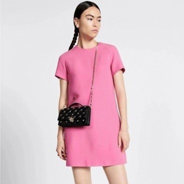 디올 여성 블랙 체인 백 - Dior Womens Black Chain Bag 