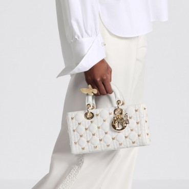 디올 여성 화이트 디조이 백 - Dior Womens White D