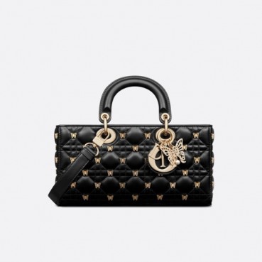 디올 여성 블랙 디조이 백 - Dior Womens Black D