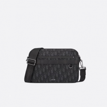 디올 남성 오블리크 사파리 맥시 스트랩백 - Dior Mens Oblique Strap Bag 