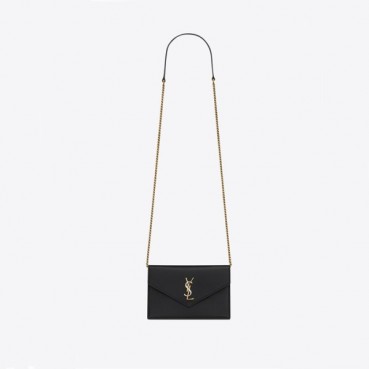 입생로랑 여성 블랙 크로스백 - Saint Laurent Womens Black Cross Bag 