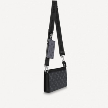 루이비통 남성 크로스백 M81018 - Louis vuitton Mens Black Cross Bag 