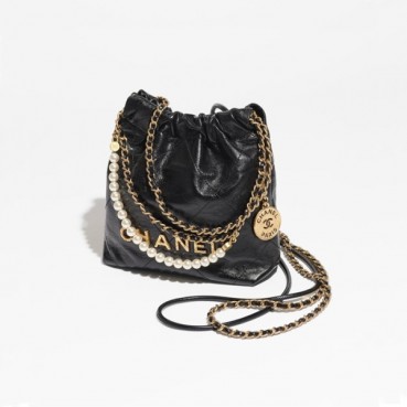샤넬 여성 블랙 22백 - Chanel Womens Black 22 Bag 