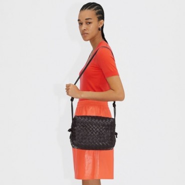보테가베네타 여성 브라운 크로스백 - Bottega Veneta Womens Brown Cross Bag 