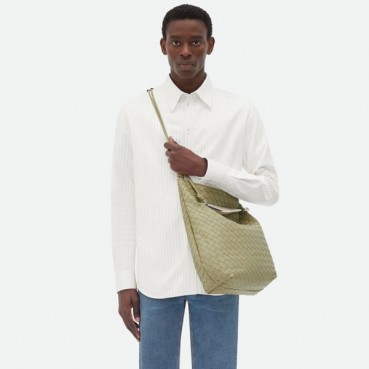 보테가베네타 남성 그린 크로스백 - Bottega Veneta Mens Green Cross Bag 