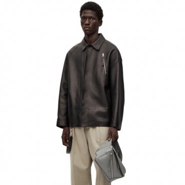 로에베 남성 그레이 크로스백 - Loewe Mens Gray Cross Bag 