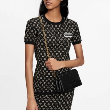 루이비통 여성 블랙 크로스백 - Louis vuitton Womens Black Cross Bag 