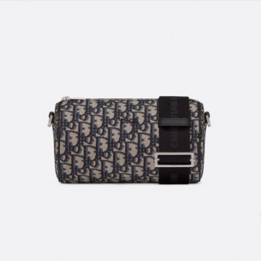 디올 남성 오블리크 크로스백 - Dior Mens Black Cross Bag 