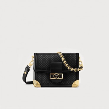 루이비통 여성 블랙 도핀백 - Louis vuitton Womens Black Cross Bag 
