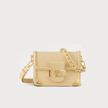 루이비통 여성 옐로우 도핀백 - Louis vuitton Womens Yellow Cross Bag 