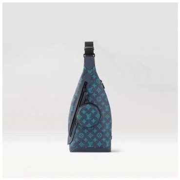 루이비통 남성 블루 크로스백 - Louis Vuitton Mens Blue Cross Bag 