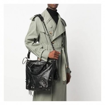 발렌시아가 남성 블랙 크로스백 - Balenciaga Mens Black Cross Bag 