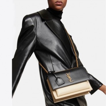 입생로랑 여성 아이보리 크로스백 - Saint Laurent Womens Ivory Cross Bag 