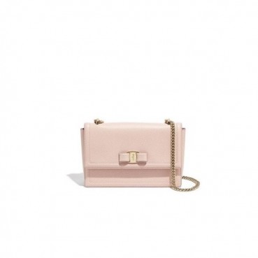 페라가모 여성 연핑크 크로스백 - Ferragamo Womens Pink Cross Bag 