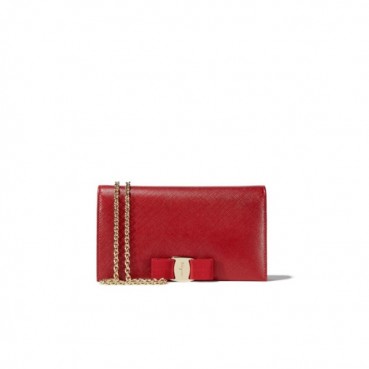 페라가모 여성 바라 체인 Woc 백 - Ferragamo Womens Vara Chain Woc Bag 