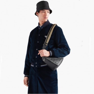 프라다 남성 블랙 크로스백 - Prada Mens Black Cross Bag 