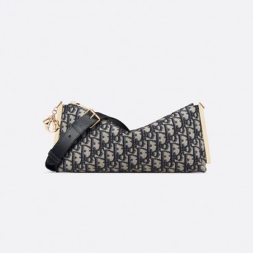디올 여성 오블리크 네이비 크로스백 - Dior Womens Navy Cross Bag 