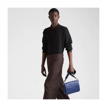 프라다 남성 블루 크로스백 - Prada Mens Blue Cross Bag 