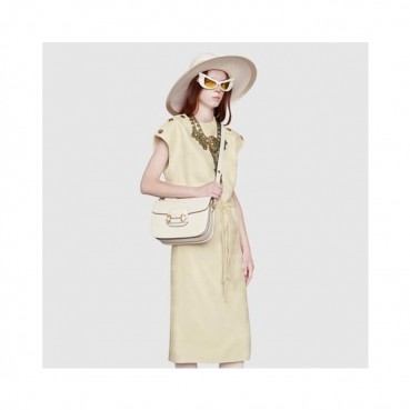 구찌 여성 화이트 홀스빗 크로스백- Gucci Womens White Cross Bag 