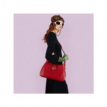 구찌 여성 레드 GG 크로스백- Gucci Womens Red Cross Bag 