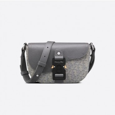 디올 남성 그레이 플랩백 - Dior Mens Gray Cross Bag 