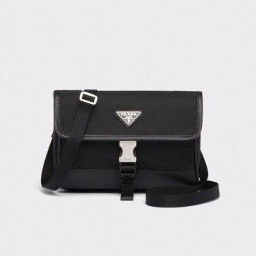 프라다 남성 블랙 플랩백 - Prada Mens Black Cross Bag 