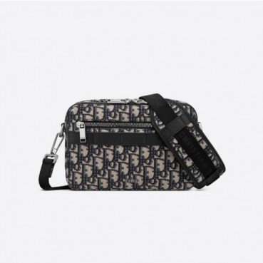디올 남성 네이비 오블리크 크로스백 - Dior Mens Navy Cross Bag 