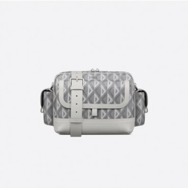 디올 남성 그레이 다이아몬드 크로스백 - Dior Mens Gray Cross Bag 