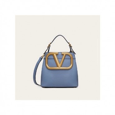발렌티노 여성 블루 크로스백 - Valentino Womens Blue Cross Bag 
