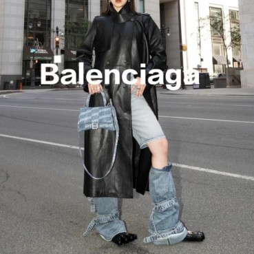 발렌시아가 여성 블루 크로스백 - Balenciaga Womens Blue Cross Bag 