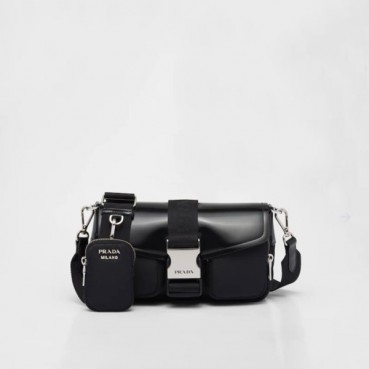 프라다 여성 블랙 크로스백 - Prada Womens Black Cross Bag 