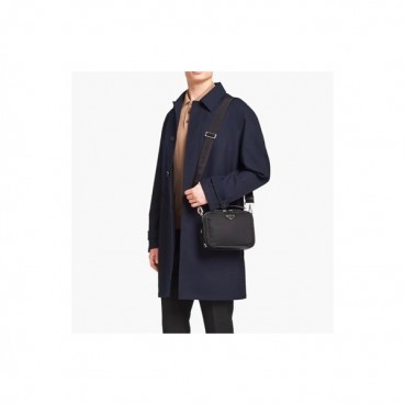 프라다 남성 블랙 크로스백 - Prada Mens Black Cross Bag 